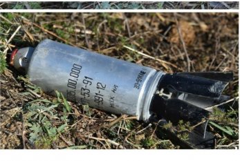Yevlaxda 17 ədəd kasetli bomba aşkarlandı 