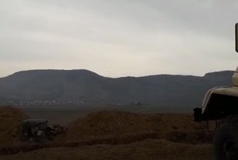 Xankəndi və Əsgəran istiqamətində azan səsləndirildi - Video