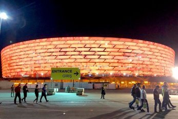 Bakı Olimpiya Stadionunun fasadı söndürüləcək 