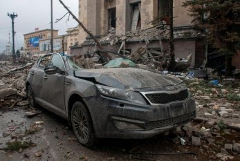 Ukraynada avtomobil raket atəşinə tutuldu - Azərbaycanlı öldü
