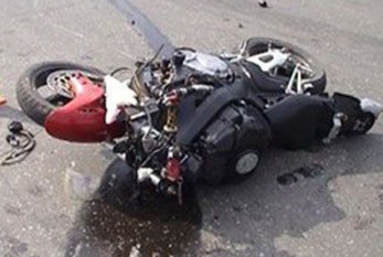 Bakıda motosiklet piyadanı vurub, sürücü ölüb 