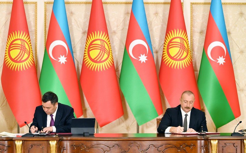 Azərbaycan və Qırğızıstan arasında memorandum imzalandı 
