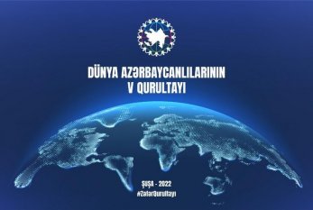 Bu gün  Şuşada Dünya Azərbaycanlılarının V Qurultayı başlayır 