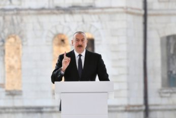 "Biz bütün dünyaya sübut etdik ki, Azərbaycan xalqı böyük xalqdır" - Prezident