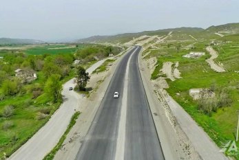 Xudafərin-Qubadlı-Laçın avtomobil yolunun inşası sürətlə davam etdirilir - VİDEO - FOTO