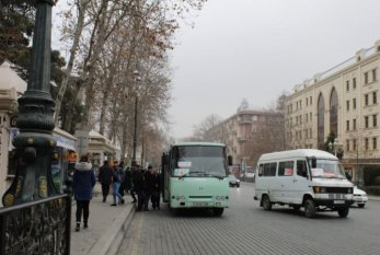 Gəncədə avtobus sürücüsü sükan arxasında öldü 