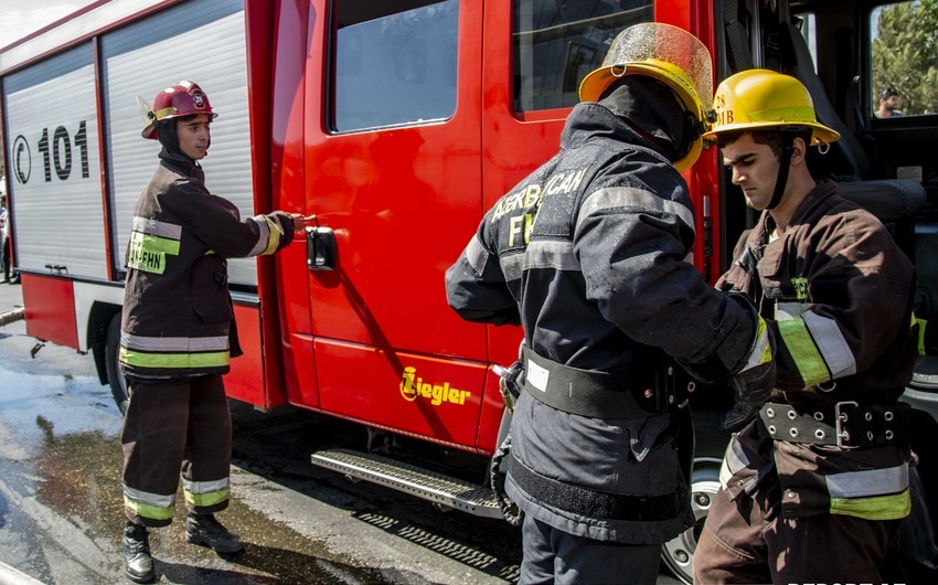 Bakıda yanğın hadisəsi baş verib 