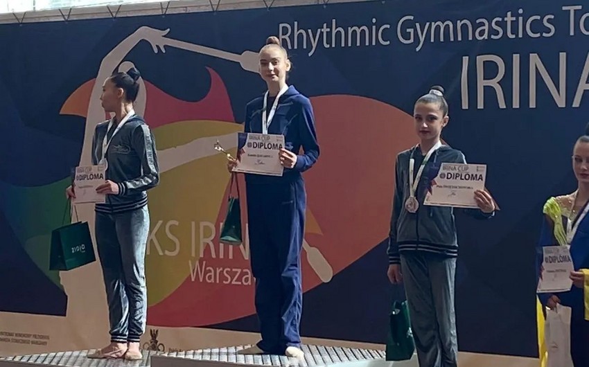 Azərbaycan gimnastları Polşada iki medal qazandı 