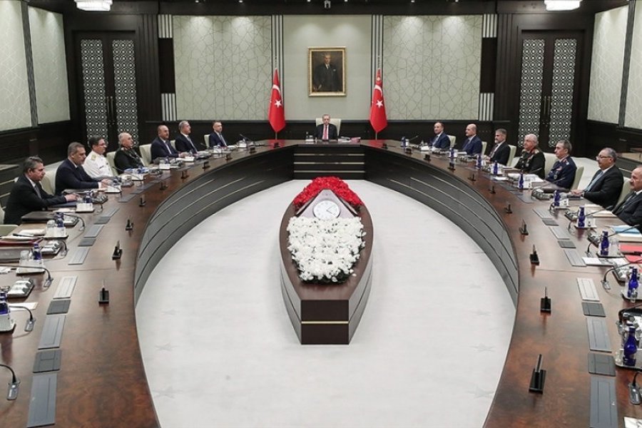 Türkiyə Milli Təhlükəsizlik Şurasının iclası keçirildi 