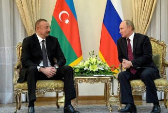 Putin İlham Əliyevə məktub göndərdi 