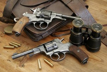 İsmayıllı sakinindən “Revolver” markalı tapança, 1 ədəd patron darağı və 4 ədəd patron aşkar edilib 