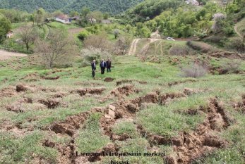 AMEA: Lerikin sürüşmə zonasında yerləşən evlər köçürülməlidir 