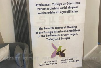 Şuşada Azərbaycan Türkiyə və Gürcüstan parlamentarilərinin iclası keçirilir 