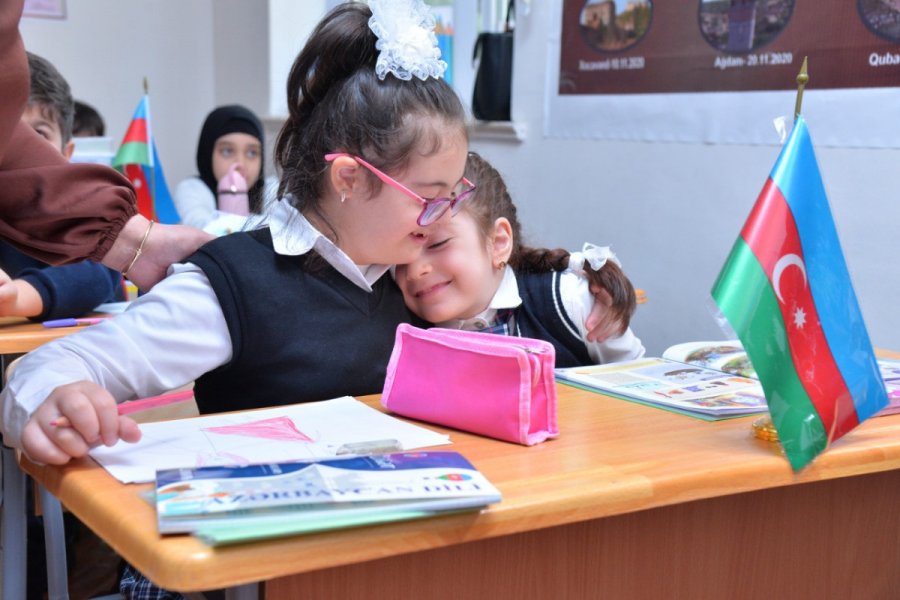 Bakıda inklüziv təhsilə cəlb edilən şagirdlərin sayı AÇIQLANDI - FOTO