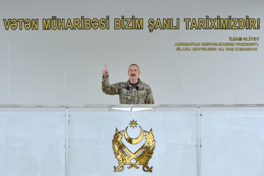 Ali Baş Komandan: “Yeni silahlar, ən müasir texnika Azərbaycana gətirilir və gətiriləcək” 