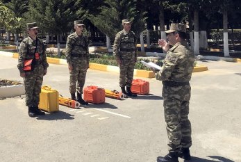 Azərbaycan Ordusunun topoqraflarının döyüş hazırlığı yoxlanılıb -VİDEO