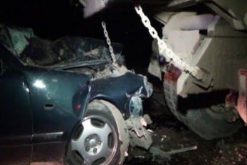 Lənkəranda minik avtomobilləri toqquşdu: Sürücülərdən biri öldü