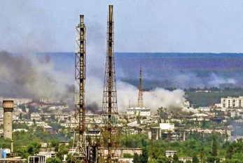 Ukraynada mülki şəxslərin sığındığı kimya fabriki bombalandı 