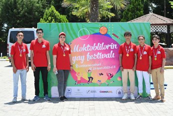 Lənkəranda “Yay məktəbi” çərçivəsində festival keçirildi -FOTO