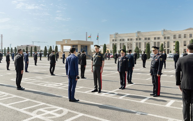 68 müharibə iştirakçısı polisdə işə qəbul edildi -FOTO