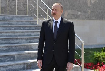 Prezident Ramana qəsəbəsində - FOTO/ VİDEO - YENİLƏNDİ