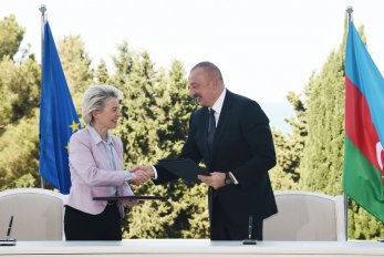 İlham Əliyev Avropa Komissiyasının Prezidenti ilə görüşdü - YENİLƏNİB