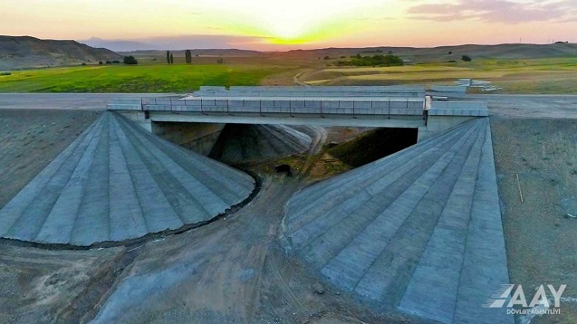 Zəngəzur dəhlizinin tikintisi 57 faiz icra olundu - FOTO