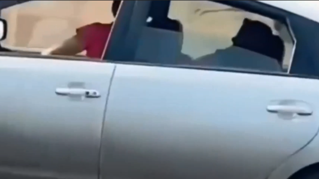Bakıda “Prius” sürücüsündən qadına qarşı zorakılıq - VİDEO
