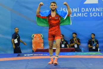 Hacı Əliyev İslam Həmrəyliyi Oyunlarında qızıl medal qazandı - FOTO