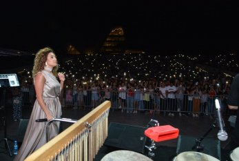 Çinarə Bakıda ilk konsertini verdi - FOTO