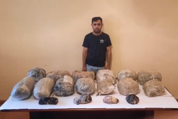 Azərbaycana narkotik keçirilməsinin qarşısı alındı 
