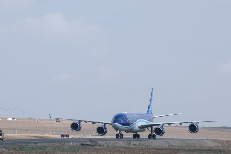 Zəngilan hava limanına texniki uçuş yerinə yetirildi - FOTO