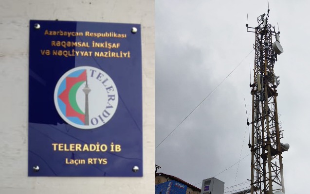 Laçın Radio-Televiziya Yayımı Stansiyası istismara verildi - FOTO
