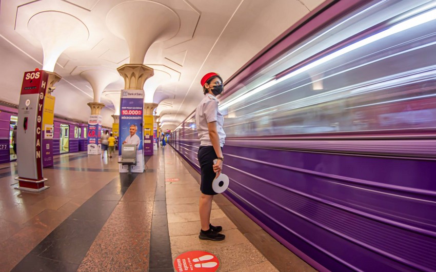 Bakı metrosu qatarların hərəkət qrafikini dəyişir 