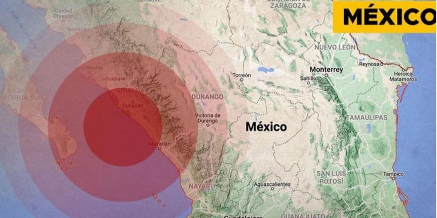 Meksikada güclü zəlzələ - Sunami xəbərdarlığı edildi 