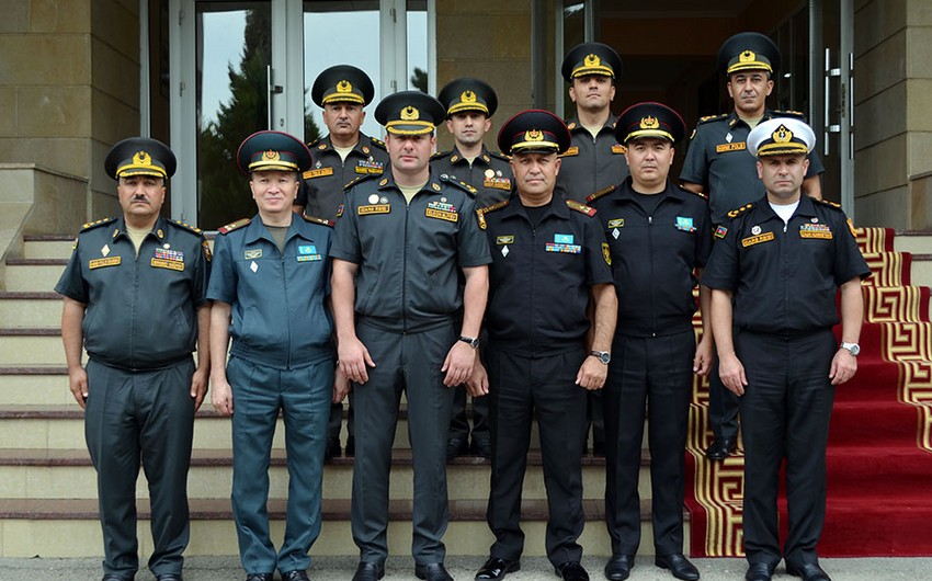 Qazaxıstan SQ nümayəndələri MN-nın Hərbi Polis İdarəsini ziyarət etdi 