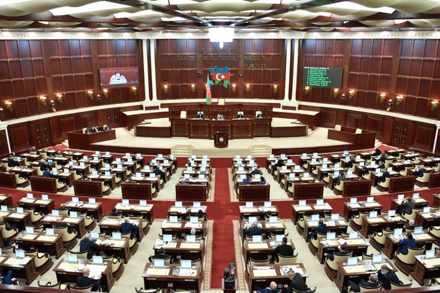 Milli Məclisin payız sessiyasının qanunvericilik işləri planı təsdiqləndi 