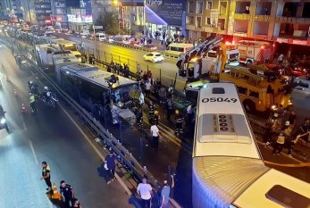 İstanbulda dəhşətli qəza: xəsarət alanların sayı 85-ə çatdı - VİDEO/YENİLƏNİB