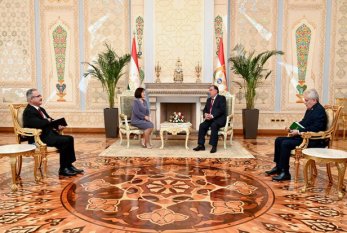 Sahibə Qafarova Tacikistan prezidenti ilə görüşüb - FOTO