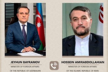 Azərbaycan və İran XİN başçıları arasında telefon danışığı oldu 