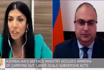 Azərbaycanlı deputat canlı yayımda erməni siyasətçinin cavabını verdi -VİDEO