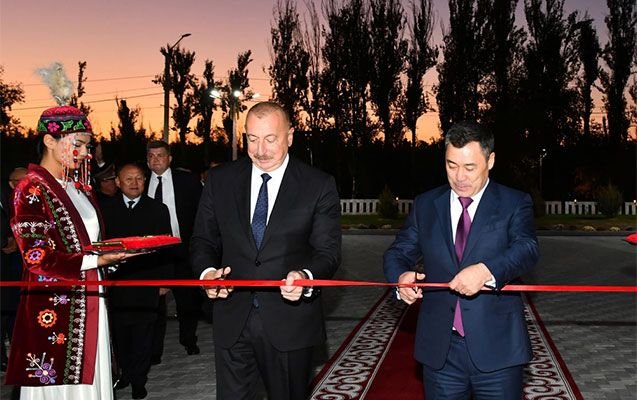 Bişkekdə Qırğızıstan-Azərbaycan Dostluq Parkı açıldı - FOTO