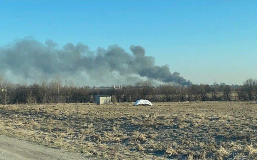 Rusiya ordusu Ukraynanın Lvov vilayətinə raket zərbəsi endirdi 