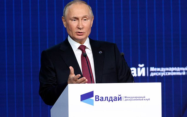 “Ukraynaya nüvə zərbəsinin heç bir mənası yoxdur” - Putin 