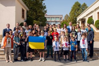 Daha bir qrup ukraynalı uşaq reabilitasiya üçün Azərbaycana gəldi 