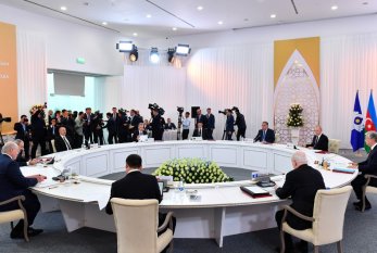 Astanada MDB Dövlət Başçıları Şurasının iclası keçirilir, İlham Əliyev iclasda iştirak edir - YENİLƏNİB