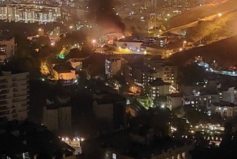 Tehran həbsxanasındakı yanğında 8 nəfər yaralanıb - VİDEO