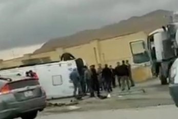 Ələt - Astara yolunda mikroavtobus aşdı - Ölən və yaralananlar var-Video