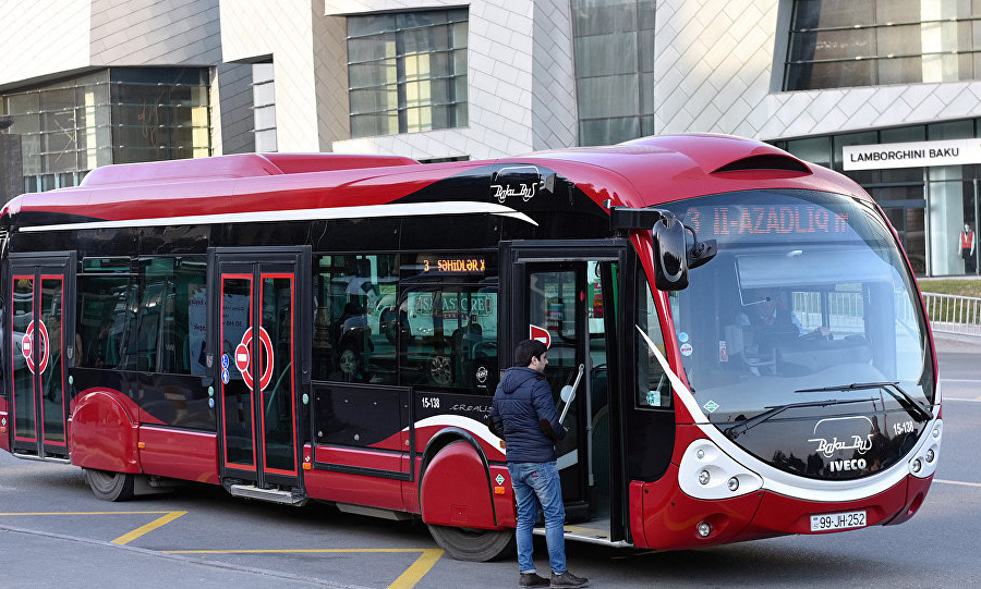 "BakuBus"un sürücüsü SAXLANILDI 