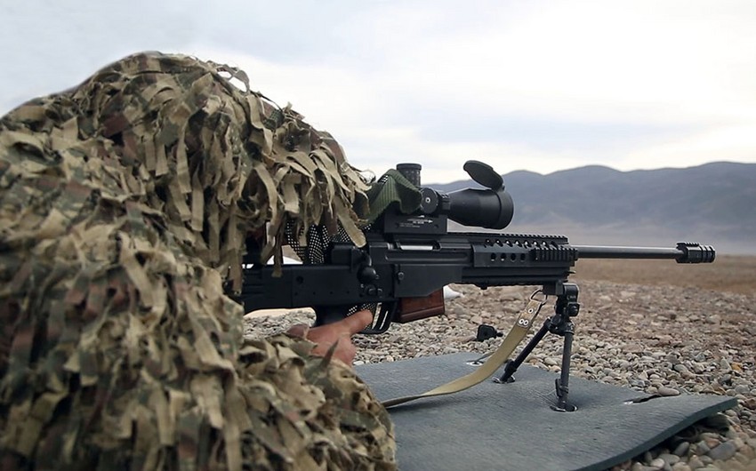 Azərbaycan Ordusunda "Snayper hazırlığı kursu" keçirilir 